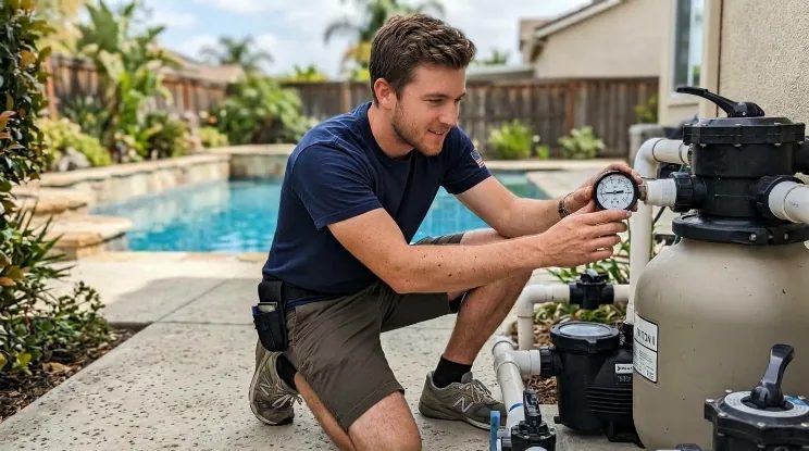 Pool Building & Repair project in Madison