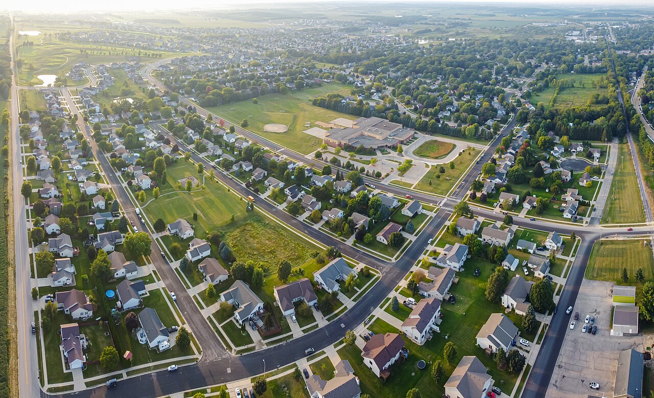 Community view of Oregon, Wisconsin